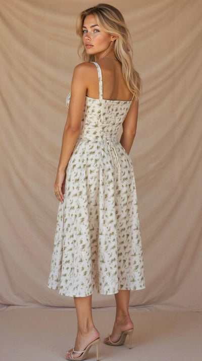 Robe midi corset Kiana