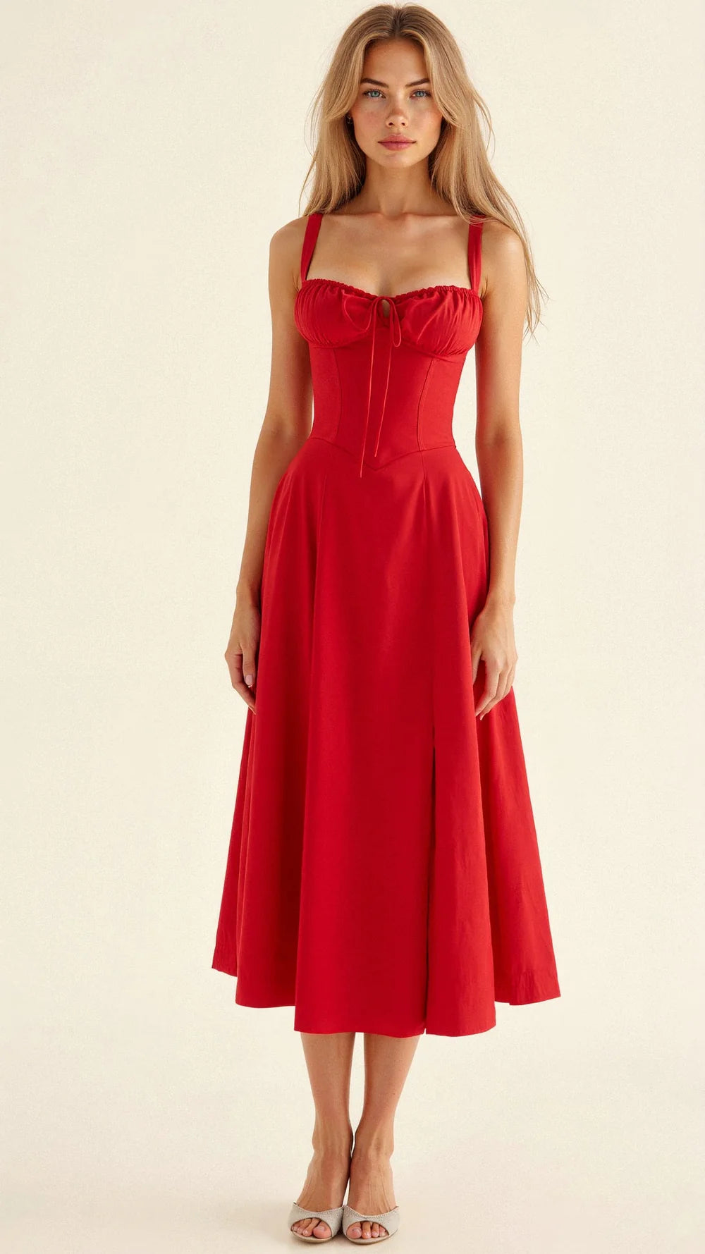 Robe midi corset Kiana