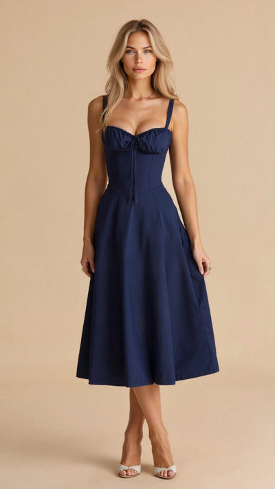 Robe midi corset Kiana