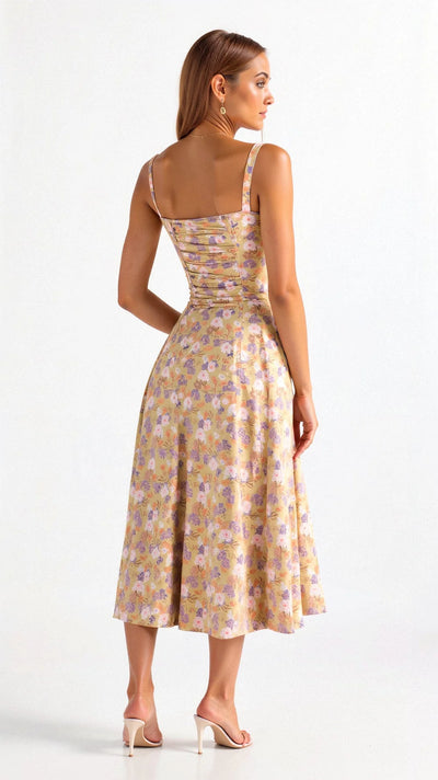 Robe midi corset Kiana