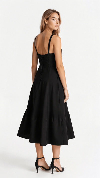 Robe midi corset Kiana