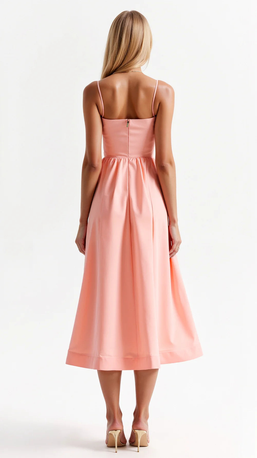 Robe midi fluide Tamara