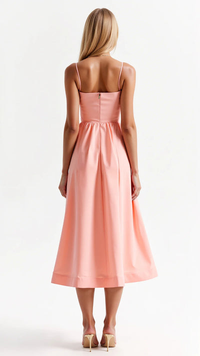 Robe midi fluide Tamara