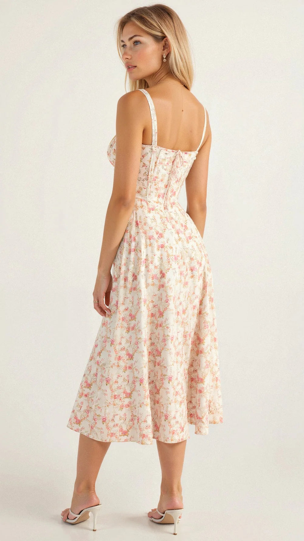 Robe midi corset Kiana