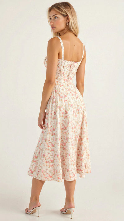 Robe midi corset Kiana