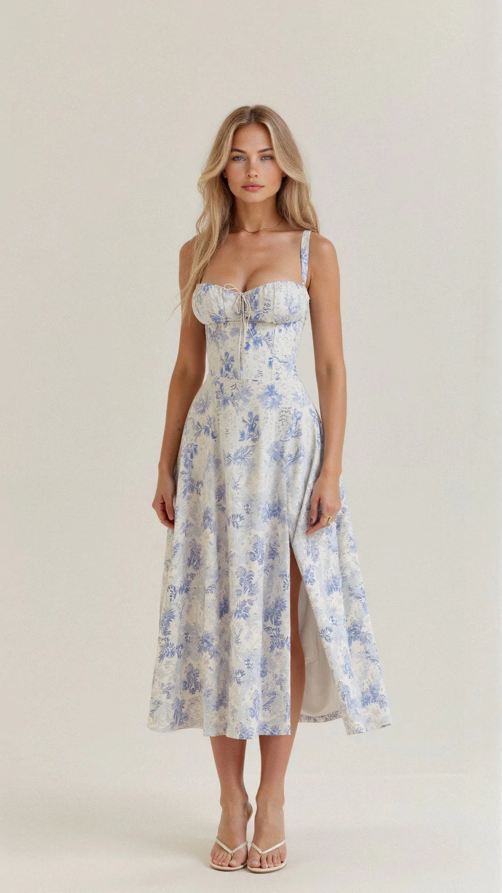 Robe midi corset Kiana
