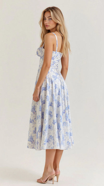 Robe midi corset Kiana